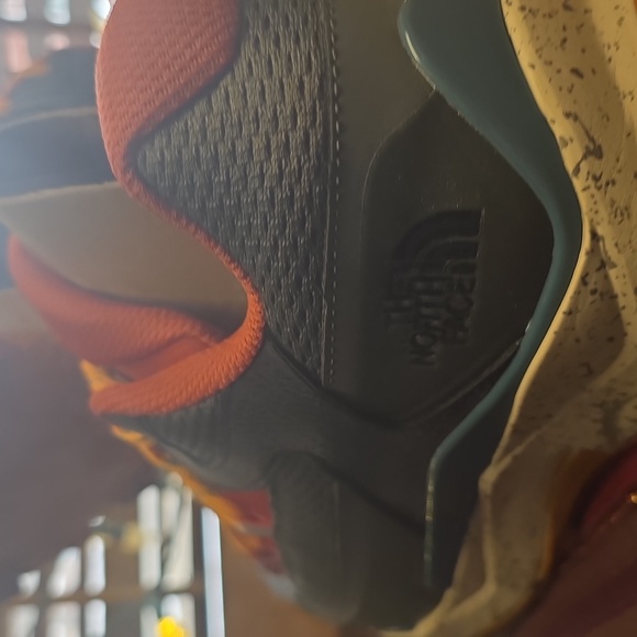 The North Face Kids' Gray and Orange Sneakers - Picture 6 of 7